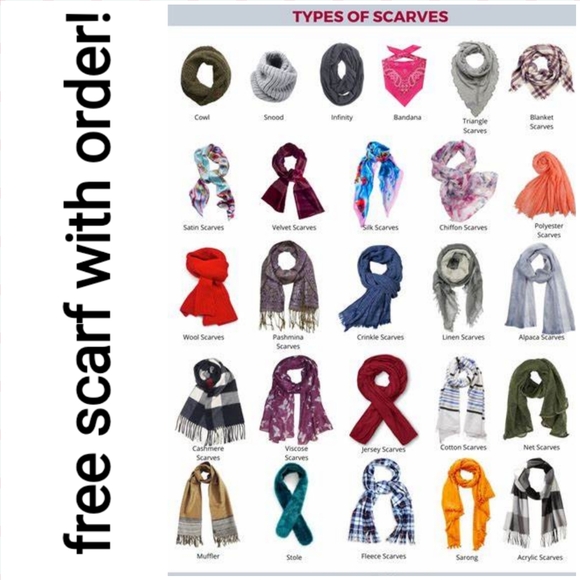 Accessories - Free Scarf With Purchase
